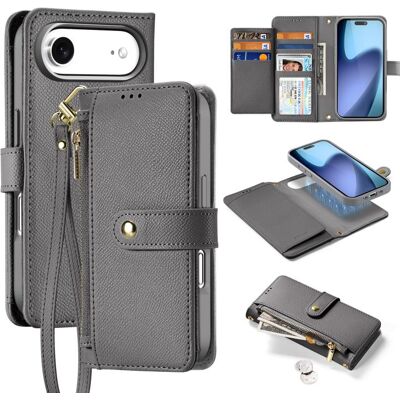 DUX LAWA Ochranný kryt a peňaženkové puzdro 2v1 Apple iPhone Air šedý DUX LAWA Ochranný kryt a peňaženkové puzdro 2v1 Apple iPhone Air šedý