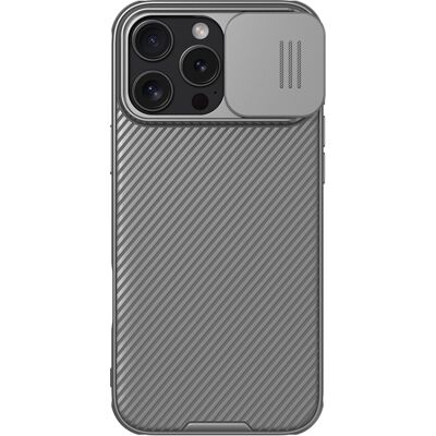 NILLKIN CAMSHIELD PRO Kryt pre Apple iPhone 16 Pro Max šedý NILLKIN CAMSHIELD PRO Kryt pre Apple iPhone 16 Pro Max šedý