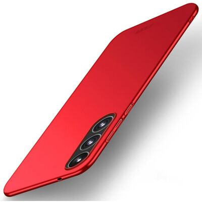 MOFI Plastový kryt pre Samsung Galaxy S25 Edge červený MOFI Plastový kryt pre Samsung Galaxy S25 Edge červený