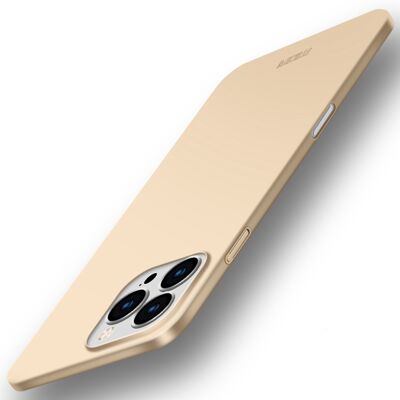MOFI Plastový kryt pre Apple iPhone 16 Pro Max zlatý MOFI Plastový kryt pre Apple iPhone 16 Pro Max zlatý