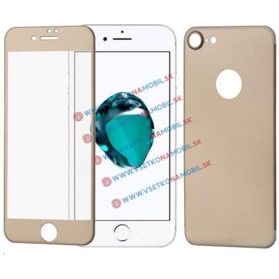 PROTEMIO 3D ALU Temperované sklo (PREDNÉ + ZADNÉ) Apple iPhone 7 zlaté PROTEMIO 3D ALU Temperované sklo (PREDNÉ + ZADNÉ) Apple iPhone 7 zlaté