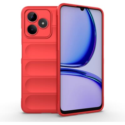 PROTEMIO STEPS Ochranný kryt Realme C53 červený PROTEMIO STEPS Ochranný kryt Realme C53 červený