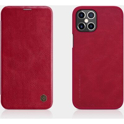 NILLKIN QIN LEATHER Apple iPhone 12 Pro Max červený NILLKIN QIN LEATHER Apple iPhone 12 Pro Max červený