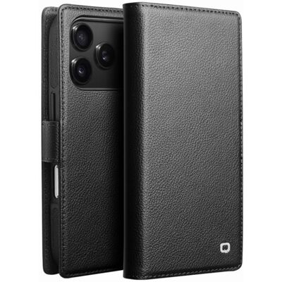 QIALINO CLASSIC Kožený obal pre Apple iPhone 17 Pro Max / iPhone 18 Pro Max čierny QIALINO CLASSIC Kožený obal pre Apple iPhone 17 Pro Max / iPhone 18 Pro Max čierny