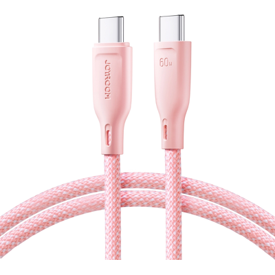 JOYROOM MULTI-COLOR S-A34 Kábel USB-C 60W ružový JOYROOM MULTI-COLOR S-A34 Kábel USB-C 60W ružový