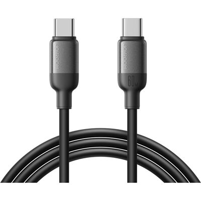 JOYROOM LIVELY S-A62 Kábel Typ USB-C 60W 1.2m čierny JOYROOM LIVELY S-A62 Kábel Typ USB-C 60W 1.2m čierny