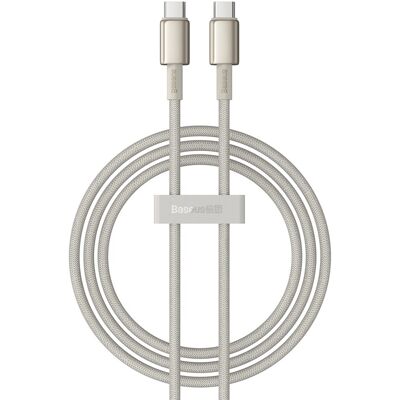 BASEUS TUNGSTEN GOLD 100W Kábel USB-C / USB-C 1 meter zlatý BASEUS TUNGSTEN GOLD 100W Kábel USB-C / USB-C 1 meter zlatý