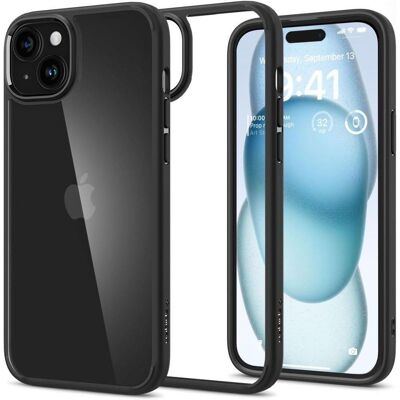 SPIGEN ULTRA HYBRID Apple iPhone 15 MATTE BLACK SPIGEN ULTRA HYBRID Apple iPhone 15 MATTE BLACK