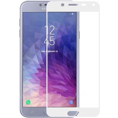 PROTEMIO 3D Tvrdené sklo Samsung Galaxy J4 (J400) biele PROTEMIO 3D Tvrdené sklo Samsung Galaxy J4 (J400) biele