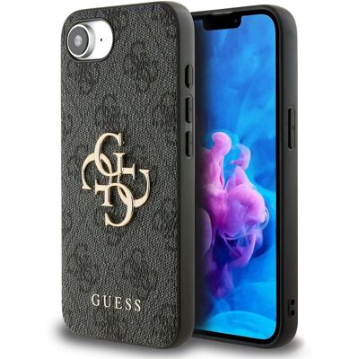 GUESS 4G METAL Ochranný obal pre Apple iPhone 16e / iPhone 17e GREY GUESS 4G METAL Ochranný obal pre Apple iPhone 16e / iPhone 17e GREY