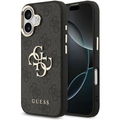GUESS 4G METAL Ochranný obal pre Apple iPhone 17 GREY GUESS 4G METAL Ochranný obal pre Apple iPhone 17 GREY
