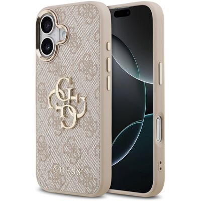 GUESS 4G METAL Ochranný obal pre Apple iPhone 17 PINK GUESS 4G METAL Ochranný obal pre Apple iPhone 17 PINK