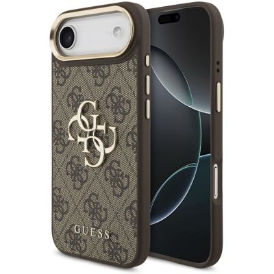 GUESS 4G METAL Ochranný obal pre Apple iPhone Air BROWN GUESS 4G METAL Ochranný obal pre Apple iPhone Air BROWN