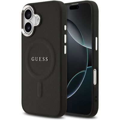 GUESS PU MAGSAFE Ochranný kryt pre Apple iPhone 17 BLACK GUESS PU MAGSAFE Ochranný kryt pre Apple iPhone 17 BLACK