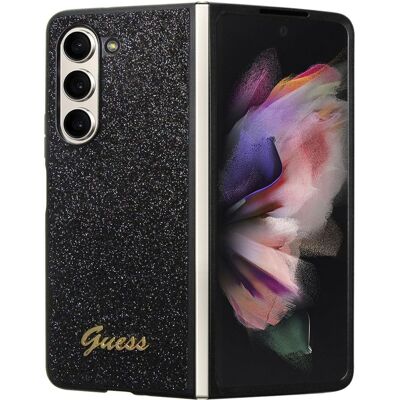 GUESS GLITTER FLAKES Obal Samsung Galaxy Z Fold5 5G čierny GUESS GLITTER FLAKES Obal Samsung Galaxy Z Fold5 5G čierny