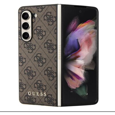 GUESS 4G Kryt s príveskom Samsung Galaxy Z Fold5 5G hnedý GUESS 4G Kryt s príveskom Samsung Galaxy Z Fold5 5G hnedý
