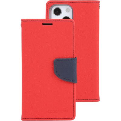 Mercury FANCY Peňaženkový obal Apple iPhone 14 Plus červený Mercury FANCY Peňaženkový obal Apple iPhone 14 Plus červený