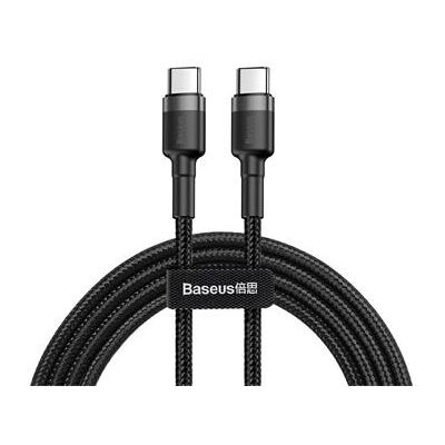 BASEUS CATKLF-GG1 60W Kábel USB Typ-C - USB Typ-C 1m čierny BASEUS CATKLF-GG1 60W Kábel USB Typ-C - USB Typ-C 1m čierny
