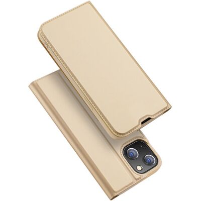 DUX Peňaženkový kryt Apple iPhone 14 Plus zlatý DUX Peňaženkový kryt Apple iPhone 14 Plus zlatý