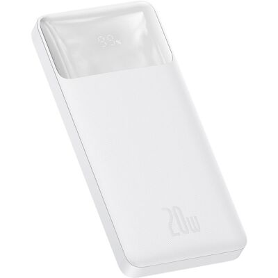 BASEUS PPBD050301 20W Powerbank 10 000 mAh biela BASEUS PPBD050301 20W Powerbank 10 000 mAh biela