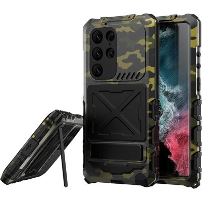 R-JUST Extra odolný kryt Samsung Galaxy S23 Ultra 5G CAMOUFLAGE R-JUST Extra odolný kryt Samsung Galaxy S23 Ultra 5G CAMOUFLAGE