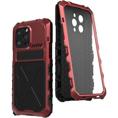 R-JUST SOLID Extra odolný kryt Apple iPhone 14 Pro červený R-JUST SOLID Extra odolný kryt Apple iPhone 14 Pro červený