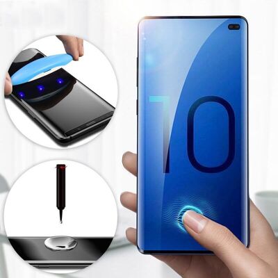 PROTEMIO UV Temperované sklo Samsung Galaxy S10 PROTEMIO UV Temperované sklo Samsung Galaxy S10