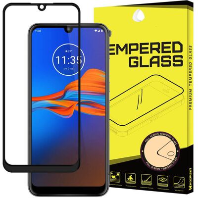 PROTEMIO 3D Tvrdené sklo Motorola Moto E6 Plus čierne PROTEMIO 3D Tvrdené sklo Motorola Moto E6 Plus čierne