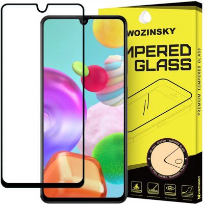 PROTEMIO 3D Tvrdené sklo Samsung Galaxy A41 čierne PROTEMIO 3D Tvrdené sklo Samsung Galaxy A41 čierne