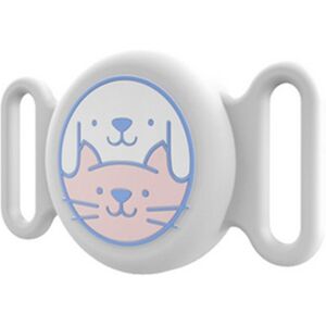 PROTEMIO PET LOCATE Obal pre Apple AirTag na obojok psa / mačky biely PROTEMIO PET LOCATE Obal pre Apple AirTag na obojok psa / mačky biely