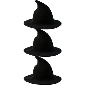 Swhyv 3 Balenie Halloween Witch Hat Kinitted Wool Witch Wizardh Hat pre cosplay kostým príslušenstvo unisex