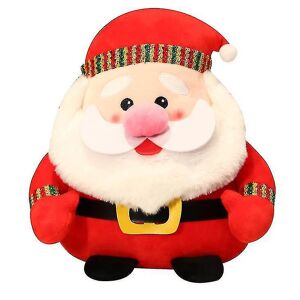 Kissqiqi Vianočné plyšové plnené Santa Claus, Plyšové losy plnené toy, vianočný darček pre deti 42cm