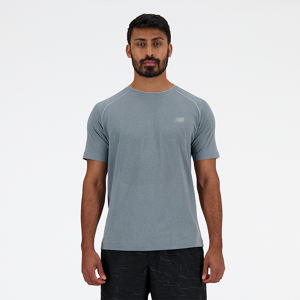 Pánske tričko New Balance MT41080AG – sivé XL Pánske Pánske tričko New Balance MT41080AG – sivé XL Pánske