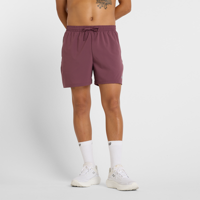 Pánske šortky New Balance MS41227FDP – fialové L Pánske Pánske šortky New Balance MS41227FDP – fialové L Pánske