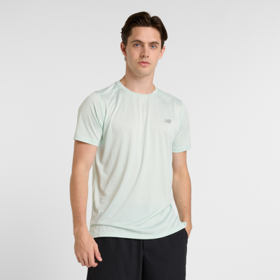 Pánske tričko New Balance MT41222CYS – mätové S Pánske Pánske tričko New Balance MT41222CYS – mätové S Pánske