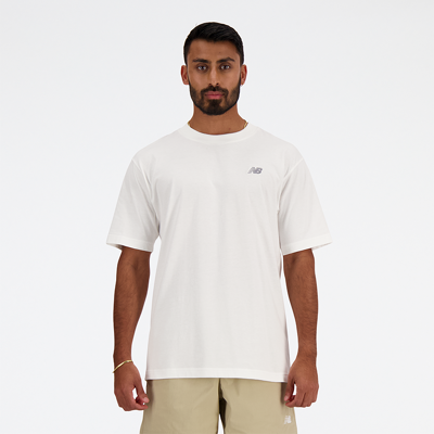 Pánske tričko New Balance MT41509WT – biele XXL Pánske Pánske tričko New Balance MT41509WT – biele XXL Pánske