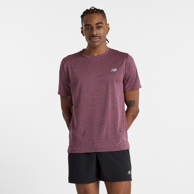 Pánske tričko New Balance MT41253FDP – fialové L Pánske Pánske tričko New Balance MT41253FDP – fialové L Pánske