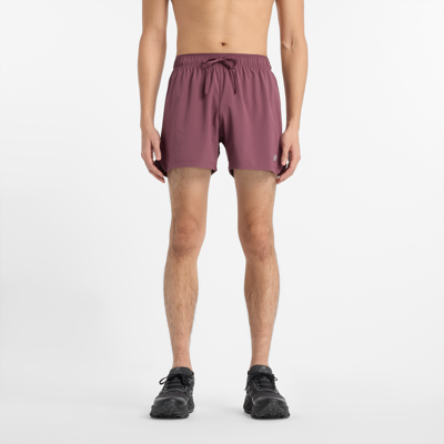 Pánske šortky New Balance MS41286FDP – bordová M Pánske Pánske šortky New Balance MS41286FDP – bordová M Pánske