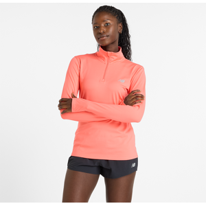 Dámska mikina New Balance WT41150DTR – oranžová XS Dámske Dámska mikina New Balance WT41150DTR – oranžová XS Dámske