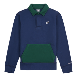 Detská mikina New Balance LAKB0077NNY – tmavomodrá 9-10 Y Detské Detská mikina New Balance LAKB0077NNY – tmavomodrá 9-10 Y Detské