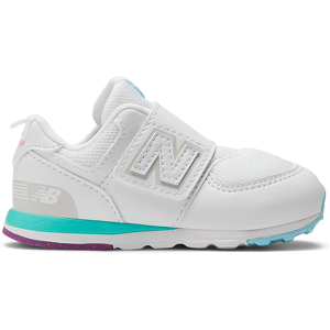 Detské topánky New Balance NW574KIJ – biele 25.5 M Detské Detské topánky New Balance NW574KIJ – biele 25.5 M Detské