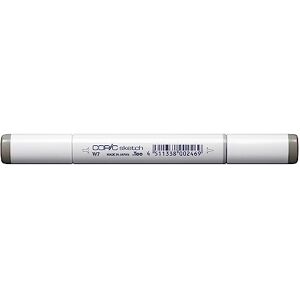 Copic Sketch Marker Typ W 7, teple gray č. 7, profesionální popisovač štětců, se super špičkou na obočí a špičkou pro střední pečení Copic Sketch Marker Typ W 7, teple gray č. 7, profesionální popisovač štětců, se super špičkou na obočí a špičkou pro střední pečení