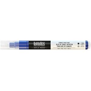 Liquitex 4620381 Profesionální popisovač barev, akrylový popisovač s vysoce pigmentovanou akrylovou barvou na bázi vody pro vnitřní i venkovní použití, jemná špička – kobaltově modrá barevný odstín Liquitex 4620381 Profesionální popisovač barev, akrylový popisovač s vysoce pigmentovanou akrylovou barvou na bázi vody pro vnitřní i venkovní použití, jemná špička – kobaltově modrá barevný odstín