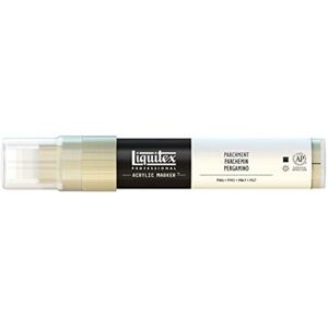 Liquitex 4610436 Profesionální malířské akrylové barvy, zvýrazňovač, umělecké pigmenty na kreslení, malování na papír, plátno, textilie, široký hrot, tloušťka linky 8–15 mm – pergamen Liquitex 4610436 Profesionální malířské akrylové barvy, zvýrazňovač, umělecké pigmenty na kreslení, malování na papír, plátno, textilie, široký hrot, tloušťka linky 8–15 mm – pergamen