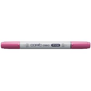 Copic Ciao Marker Typ RV 06, Cerise, univerzální zvýrazňovač rozvržení, se středně širokou a štětcovou špičkou Copic Ciao Marker Typ RV 06, Cerise, univerzální zvýrazňovač rozvržení, se středně širokou a štětcovou špičkou