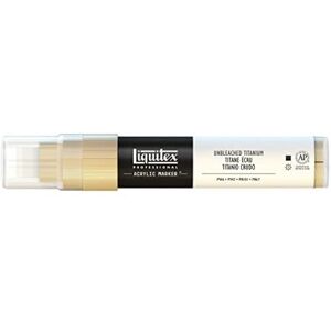 Liquitex Profesionální malba akryl – zvýrazňovač akrylová barva, nebělený titan, akrylový popisovač 8–15 mm hrot Liquitex Profesionální malba akryl – zvýrazňovač akrylová barva, nebělený titan, akrylový popisovač 8–15 mm hrot