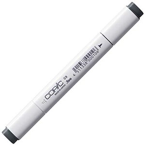 Copic Classic Marker typ C 9, cool gray No. 9, profesionální popisovač layoutu, se širokou a jemnou špičkou Copic Classic Marker typ C 9, cool gray No. 9, profesionální popisovač layoutu, se širokou a jemnou špičkou