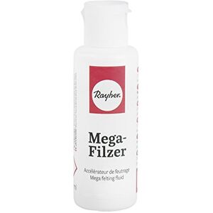 Rayher Mega filcer, láhev 50 ml, zrychlení mokrého filcování, 10x rychlejší plst, 100% přírodní produkt, na rostlinné bázi, šetrný k barvám, vysoká vydatnost, 5364000 Rayher Mega filcer, láhev 50 ml, zrychlení mokrého filcování, 10x rychlejší plst, 100% přírodní produkt, na rostlinné bázi, šetrný k barvám, vysoká vydatnost, 5364000