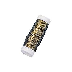 Rayher 2413100 Messingdraht, 0,40 mm ø, Spule 100 m Rayher 2413100 Messingdraht, 0,40 mm ø, Spule 100 m