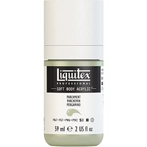 Liquitex 1959436 Professional akrylová barva Soft Body Umělecká barva v krémové krycí konzistenci, vysoká pigmentace, stálobarevná a odolná proti stárnutí, láhev 59 ml pergamen Liquitex 1959436 Professional akrylová barva Soft Body Umělecká barva v krémové krycí konzistenci, vysoká pigmentace, stálobarevná a odolná proti stárnutí, láhev 59 ml pergamen